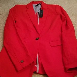 EUC Vibrant red blazer